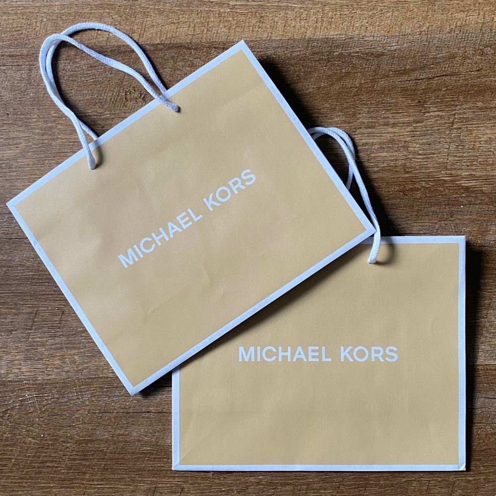 Michael Kors small shopping gift bag